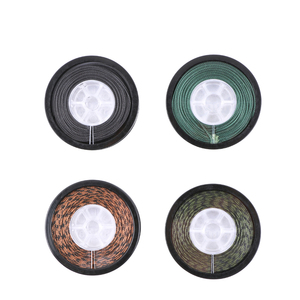 Angryfish Multifilament PE trançado grafite chumbo fio 10m carpa pesca equipamento Super forte gancho Link - Product Image 5