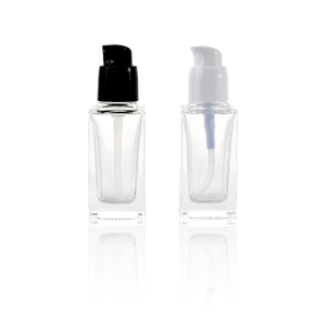 Refillable Empty Cosmetic <strong>Makeup</strong> Foundation <strong>Packaging</strong> Container 15ml 20ml 30ml 40ml Glass Pump <strong>Bottle</strong> for Liquid Foundation - Product Image 2