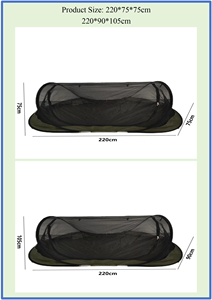 Trọng lượng nhẹ nylon treo lều lưới muỗi võng cho cắm trại và đi bộ đường dài - Product Image 6