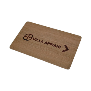 Thân thiện với môi trường 13.56MHz tre gỗ RFID thẻ kinh doanh Thẻ quà tặng bằng gỗ để kiểm soát truy cập đối tượng kinh doanh - Product Image 3