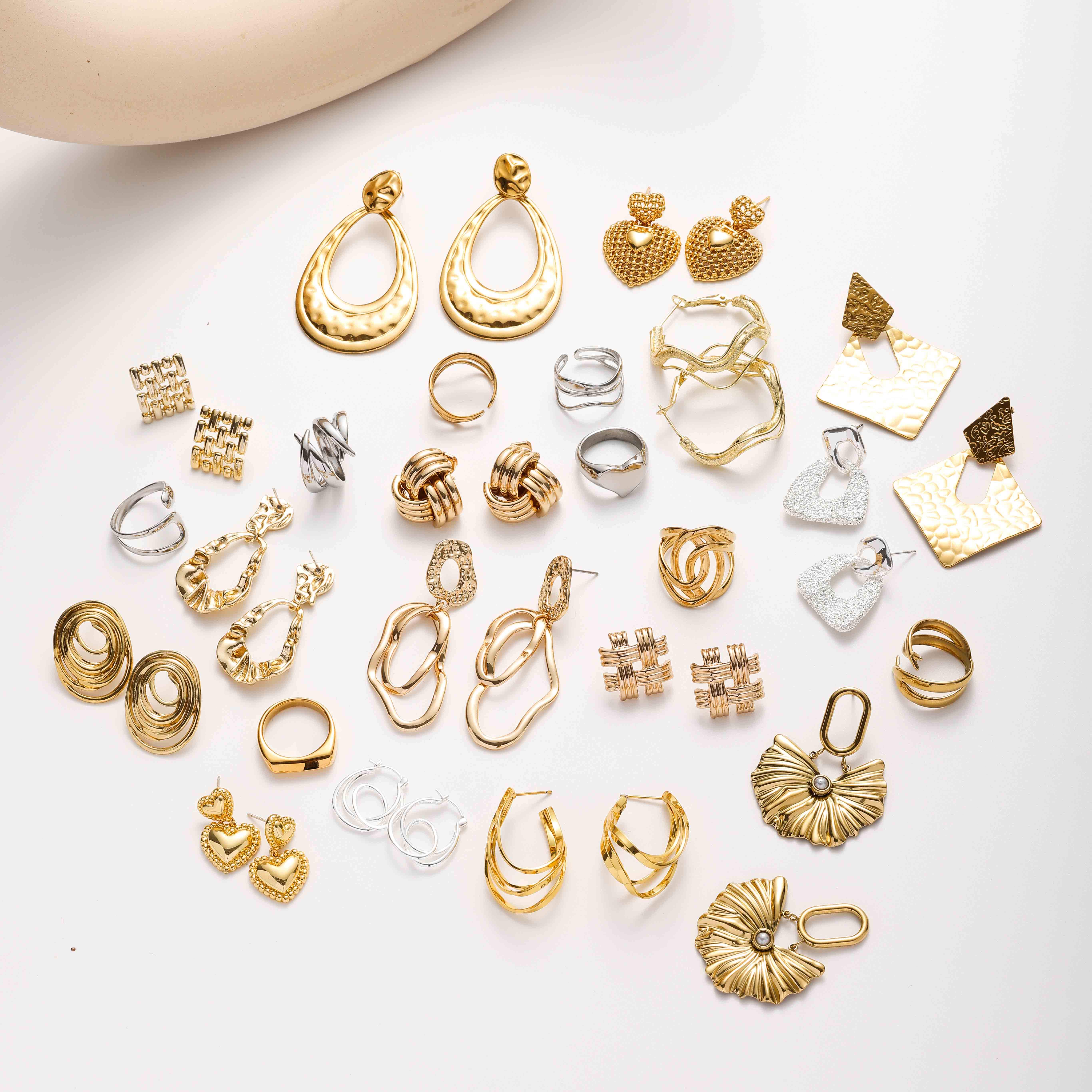 Anillo de moda de oro para mujer