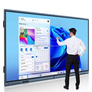 OEM, завод, 65 дюймов, 20-точечный Мультитач, 4K UHD электронный дисплей, умная Интерактивная доска для обучения в классе - Product Image 1