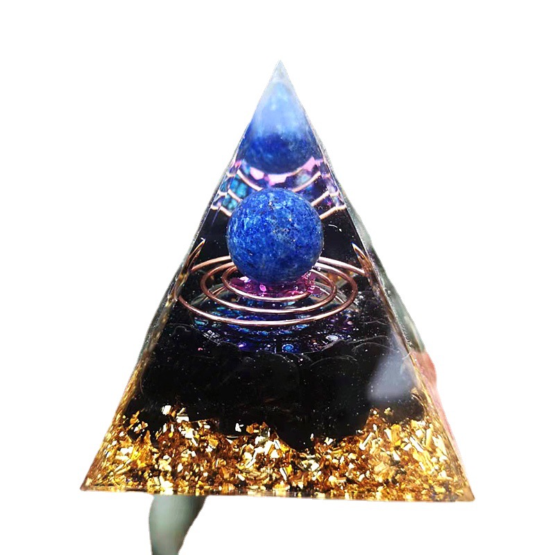 Lapis Lazuli ball coil style