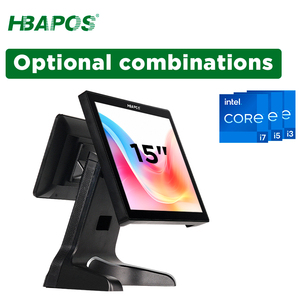 Pos makinesi 15 inç + 9.7 inç POS sistemi yazarkasa makine yazarkasa restoran hepsi bir POS - Product Image 2
