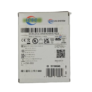 WAGOS750-555アナログ出力4AOモジュールI/OシステムPLCコントローラーI2C T4 750 555 WAGOSPLCデジタル入力モジュール750-555 WAGOS - Product Image 1