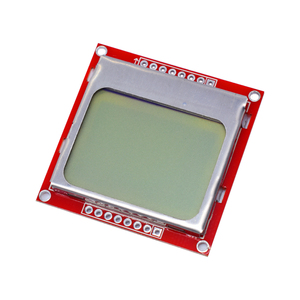 LCD-Modul-Display-Monitor weißer Hintergrundlicht-Adapter PCB 84*48 Nokia 5110 Bildschirm