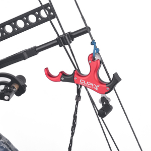 Portable Archer Accessories Adjustable Handheld 3 Finger Grip Arrow Release Thumb Bow Release for Hunting <strong>Archery</strong> - Product Image 3