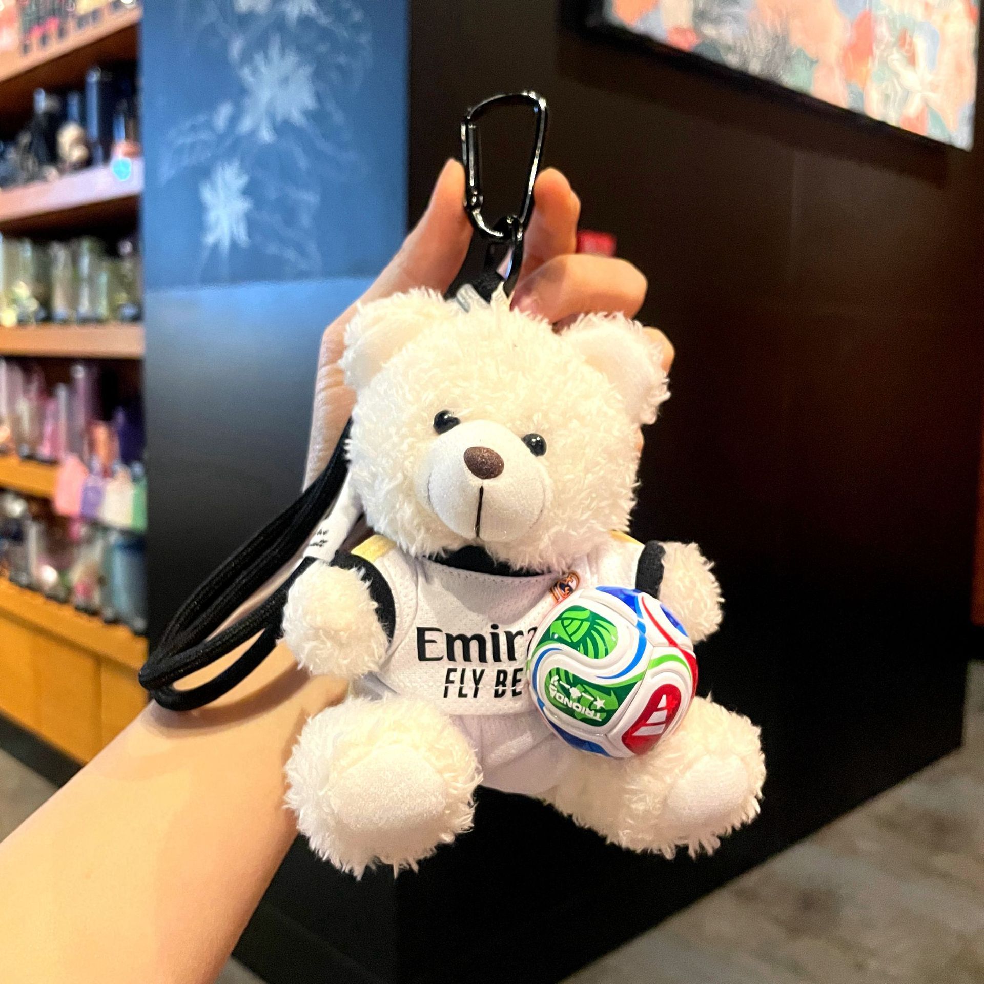 Ballon de football de la Coupe du Monde du Real Madrid, petit ours câlin