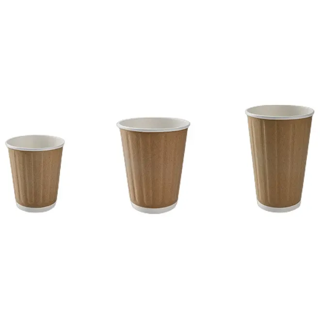 Respetuoso del medio ambiente desechables 8 12 16 26 32 oz café blanco de papel de embalaje taza grande personalizar cartón sostenedor de la bebida de té tazas de papel