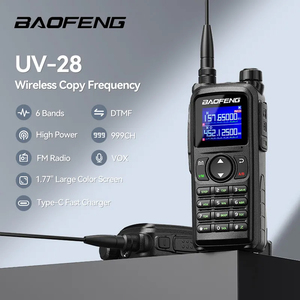 Per Baofeng UV-28 PRO 10W portatile portatile prosciutto per Radio robusto Walkie Talkie con NOAA Multi-Band AM/FM Air Band caratteristiche - Product Image 2
