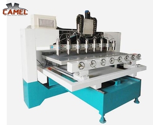 Venta caliente 4 Axis 8 Spindle 8 Rotary Multi Head 4 Axis Cnc Machine Multi Heads CA1530 3D Cnc Router Cnc Machine para la venta - Product Image 2