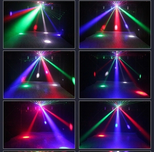 Profesyonel Dj ekipmanları 3w * 16 adet Led hareketli ışın kafa ışık işın + lazer + strobe 3 In 1 etkisi parti ışığı - Product Image 4