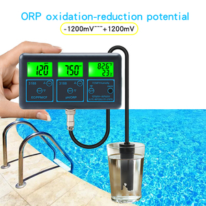 7-in-1 nhựa chất lượng nước Tester cảm biến trực tuyến Màn hình nước cho Ph/ORP/Tds/Ec/CF/Temp/độ ẩm - Product Image 4
