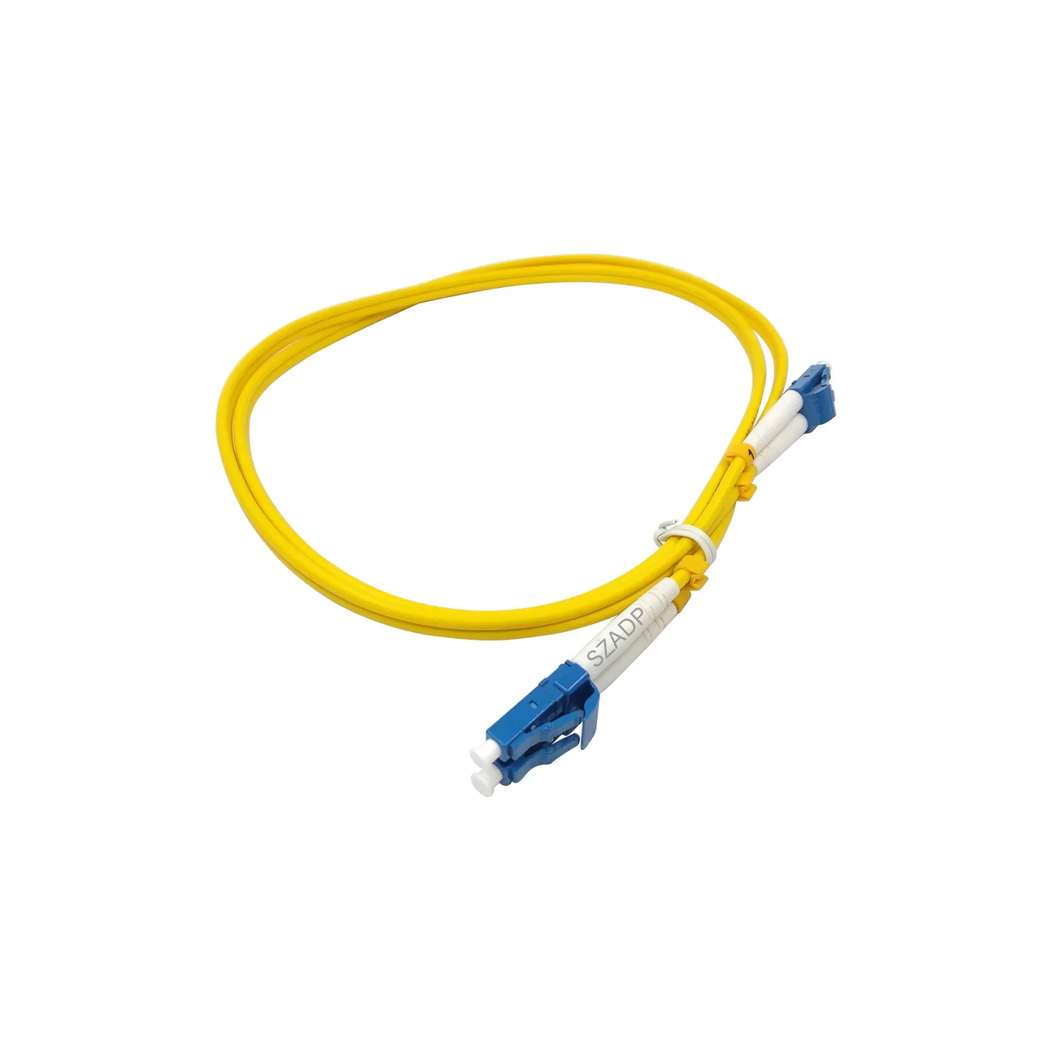 Fibra de fabricantes de productos de conector LC Quinta de modo único de fibra óptica Internet Patchcord Jersey
