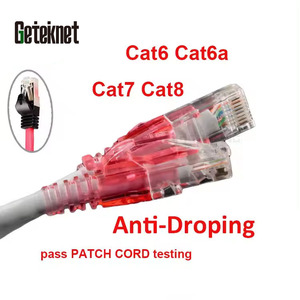 GETEKnet RJ45 LAN yama kablosu kordon 8P8C 1M 2M 3m 10M veri patchcord cat6 Cat6a UTP FTP Ethernet ağ kedi 6 yama kablosu - Product Image 2