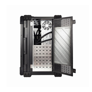 Chasis de ordenador industrial portátil multipantalla de 2 pantallas para aplicaciones de transmisión y control en directo - Product Image 4