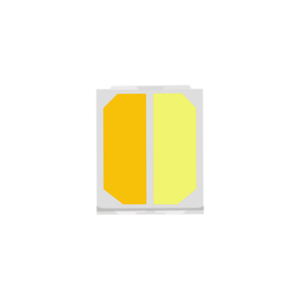 ชิป Led Smd สองสี2835 3V 0.5W 1W Led ไดโอดสองสีสำหรับไฟ LED แถบ12V 24V - Product Image 3