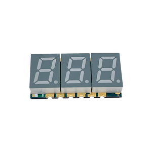 0,3 дюймов 3-битный 7-сегментный светодиодный дисплей экран SMD Светодиодная панель дисплей белый/синий/изумрудно-зеленый уличный цифровой вывески - Product Image 5