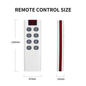 315 mhz 433mhz codice di apprendimento telecomando per fabbrica di porcellana Wireless telecomando e ricevitore che può andare avanti e indietro