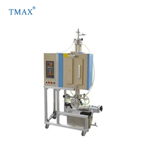 TMAX品牌高温1200C立式管淬火炉，具有高真空功能的气体 - Product Image 1