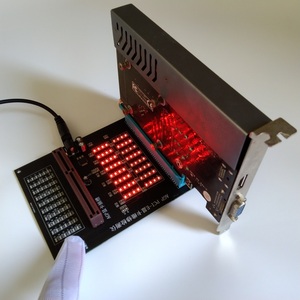Detector de tarjeta gráfica AGP PCI-E asiento de prueba de CPU con carga falsa ligera herramienta de reparación de placa principal de computadora - Product Image 3
