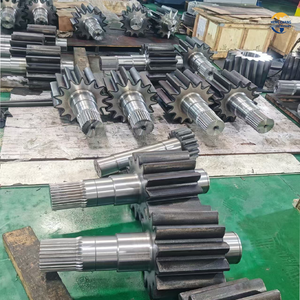 High Quality Large <strong>Module</strong> Long Forging Steel Spur Transmission Gear Shaft <strong>Input</strong> <strong>Output</strong> Drive Spline Heavy Machinery Shaft - Product Image 4