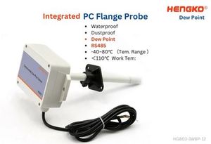 HG803 HAVC RS485 registrador de datos montaje en conducto medidor transmisor de sensor de temperatura y humedad del aire para tuberías de conductos de aire - Product Image 3