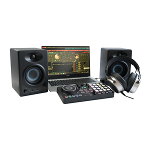 Accuracy Pro <strong>Audio</strong> MID36D DJ Mixer Controller Professional DJ Controller/<strong>Audio</strong> Console Mixer 4-channel USB MIDI Controller - Product Image 5