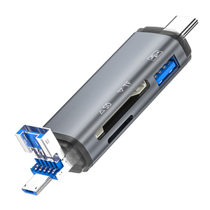 Mini lettore di schede USB USB C USB 3.0 a adattatore per lettore di schede di memoria per foto di fotocamere esterne - Product Image 1