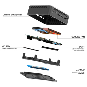 OEM ODM HSI-95迷你电脑Win11 OS HSI95 InteI N95 N100中央处理器WiFi5 2.4G/5g办公电脑迷你电脑商务游戏 - Product Image 4