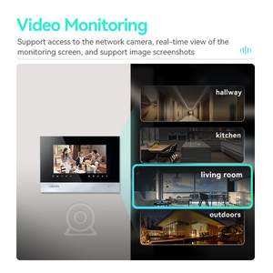 LEELEN Smart <strong>Video</strong> <strong>Intercom</strong> 7 Inches <strong>Video</strong> Wall Monitor RTOS <strong>System</strong> <strong>TCP</strong>/<strong>IP</strong> Wireless <strong>Intercom</strong> <strong>System</strong> for Home