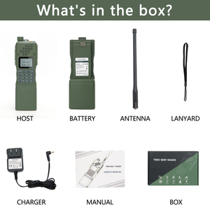 Baofeng AR-152 15W High potente 50km VHF/UHF gioco tattico a lungo raggio Walkie Talkie AN /PRC-152 per la caccia Cross Country Radio - Product Image 6