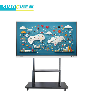 55/65/75/86 pollici dito Multi Touch Screen Smart Display LCD sala riunioni elettronica digitale interattivo intelligente lavagna bianca - Product Image 1