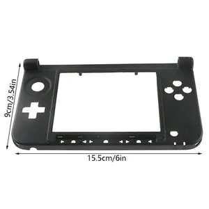 เคสคอนโซลเกมเข้ากันได้กับ3DS XL LL อะไหล่บานพับด้านล่างกรอบกลางเคสสำหรับ3dsxl - Product Image 3