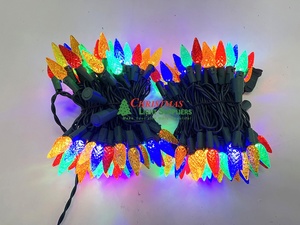 <strong>Customized</strong> 70 Led Christmas <strong>Light</strong> C6 Led Festoon <strong>Lights</strong> Waterproof Connectable Christmas Tree <strong>String</strong> for Holiday Garden - Product Image 2