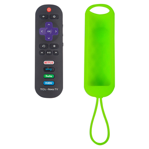 明るい緑色のリモコン保護シェルは、TCL Rokuワイヤレスキーボード保護カバーに適しています - Product Image 4