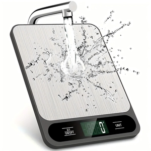 22Lb/10Kg Digital Kitchen Scale <strong>Grams</strong> and Oz for Baking Cooking and Weight Loss, 1G/0.04Oz Precise Graduation, Kitchen Gadgets - Product Image 1