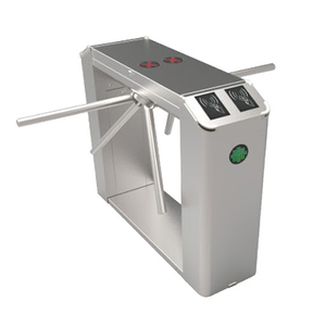 Günstiger Preis 304 Edelstahl Voll automatischer Finger abdruck RFID-Karte Zugangs kontroll system Stativ Drehkreuz für Fabrik und Fitness studio - Product Image 4