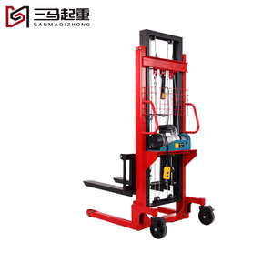 Factory Price Pallet Forklift Hydraulic Small Hand Remote Control Electric Manual Portable 1 T 2 TON Hand <strong>Pushed</strong> <strong>Stacker</strong> - Product Image 5