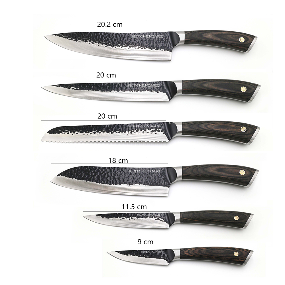 6PCs cuchillo de cocina conjunto
