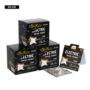 Cuerda de guitarra eléctrica personalizable, instrumento musical con su propio logotipo, OEM - Product Image 1