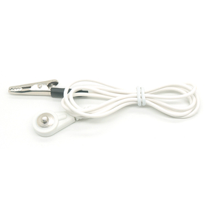 Factory Price Customized 4.0 <strong>mm</strong> Medical Male Buckle to Alligator Clip Medical <strong>Cable</strong> for Testing Machine - Product Image 5