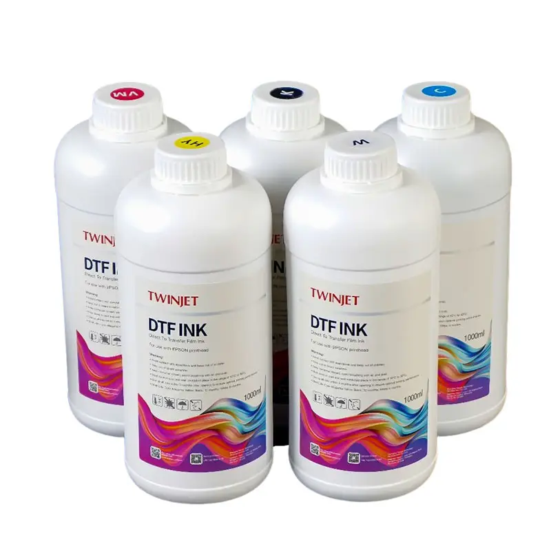 1000Ml Dtf Warmte Overdracht Film Inkt Voor Eps Xp600 L1800 L1805 I3200 4720 Dtf Printer