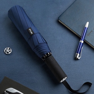 High Quality 3-Folding Waterproof Polyester Automatic Open Umbrella Special Design for Cars Customizable <strong>Rain</strong> <strong>Cover</strong> - Product Image 4