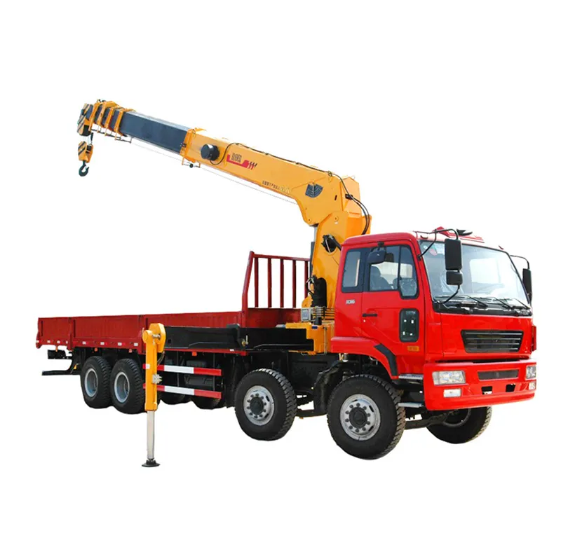 Brand New 10 Ton Truck Mounted Crane SQ10SK3Q Crane Mounted Work Platform For Sale