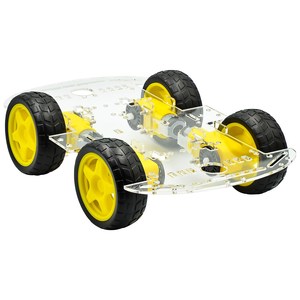 DIY Vermeidung verfolgung Motor Smart Robot Auto Chassis Kit Geschwindigkeit geber Batterie kasten 2WD Ultraschall modul Für R3 Kit - Product Image 4