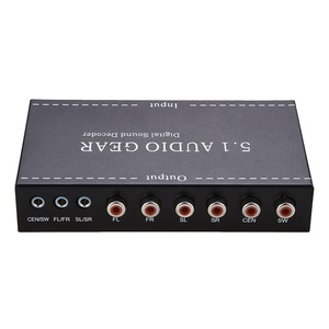 Xput-equipo de Audio Digital 5,1, decodificador de sonido, convertidor, decodificador de Audio Digital a Convertidor analógico 5,1 - Product Image 5