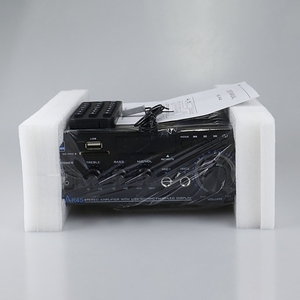 AK45 80w家用数字放大器音频低音音频功率BT放大器Hifi调频音乐低音炮扬声器USB标清麦克风输入 - Product Image 6