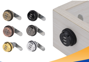 Posta kutusu araç kutusu şifre kabin ve şarj kutusu için 3 haneli kombinasyon kullanımı ile kam kilidi dijital kod kam kilidi - Product Image 4