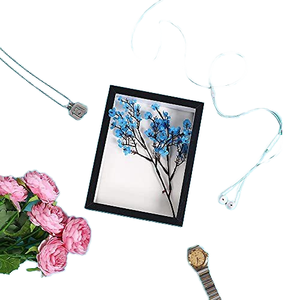 Çok fonksiyonlu yetenekleri ile çiçek temalı ses ve Video kutusu 6x8 fotoğraf çerçevesi - Product Image 4